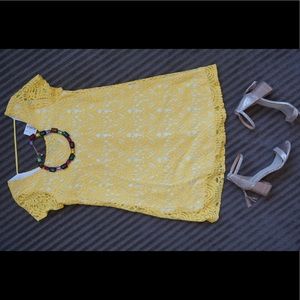 Bright Yellow Socialite Dress